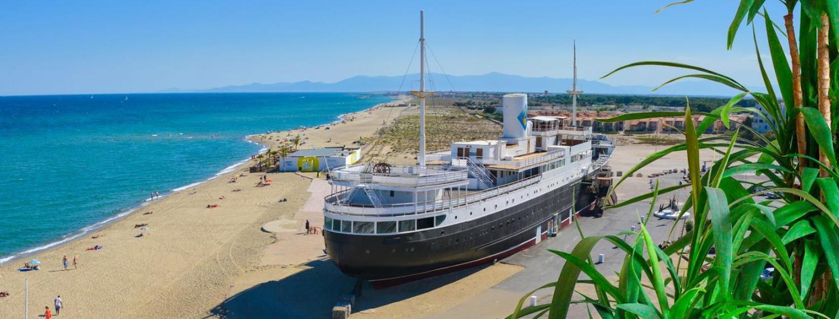 Studio Cosy A 300M De La Mer, Face Aux Festivals, Derriere La Night Life Le Barcarès Zewnętrze zdjęcie