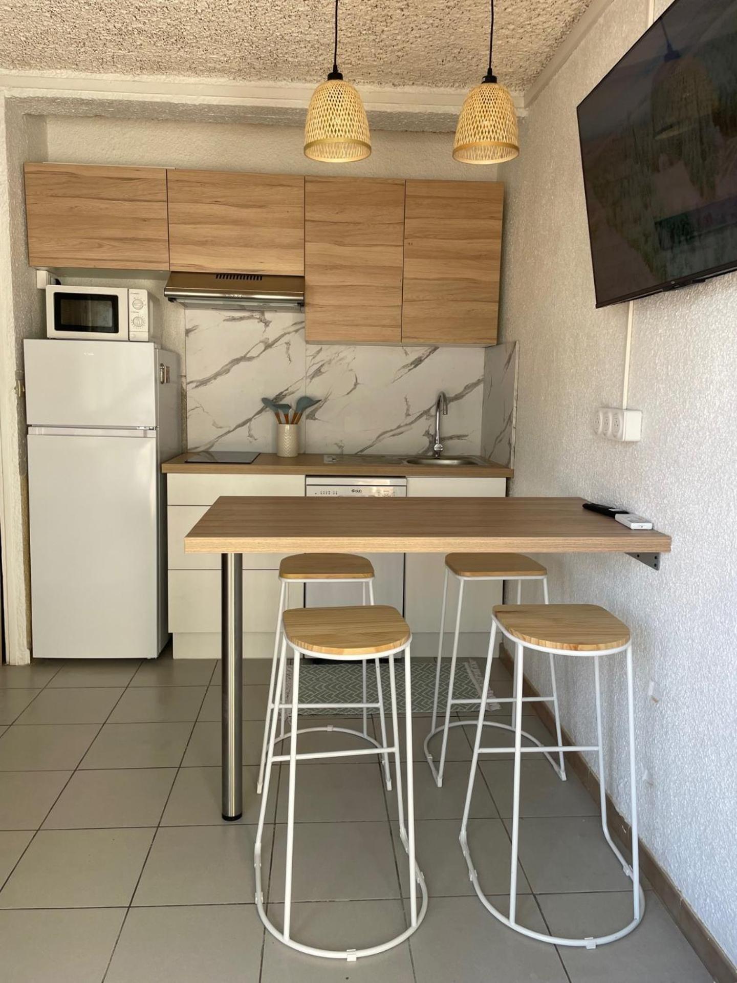 Studio Cosy A 300M De La Mer, Face Aux Festivals, Derriere La Night Life Le Barcarès Zewnętrze zdjęcie
